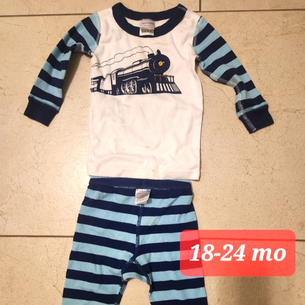 Hanna Andersson polar express pajamas